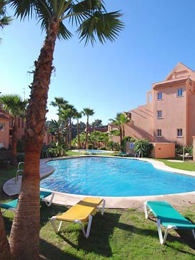 Pool area & gardens