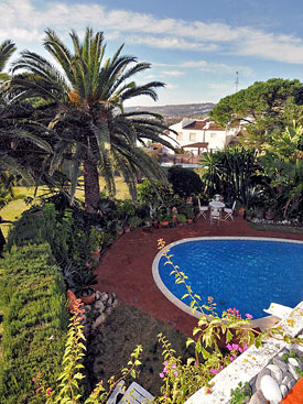 The lovely pool at Bay View, Estepona, Andalucia