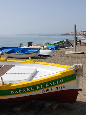 Estepona fishing boat