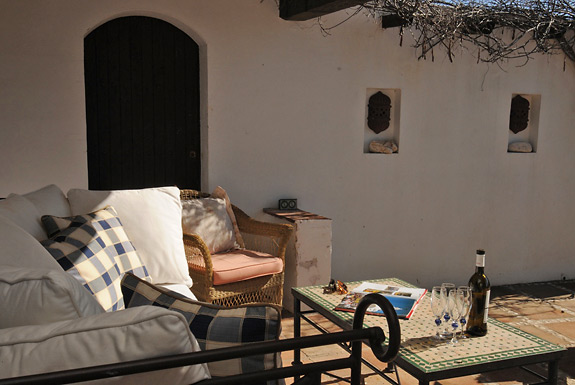 Chill by the pool at Finca los Gemelos, Mijas, Spain