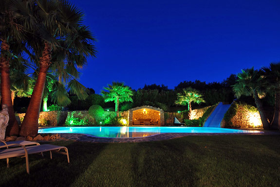 Finca Maroc in the evening