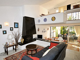 The lounge at Bay View, Estepona, Costa del Sol